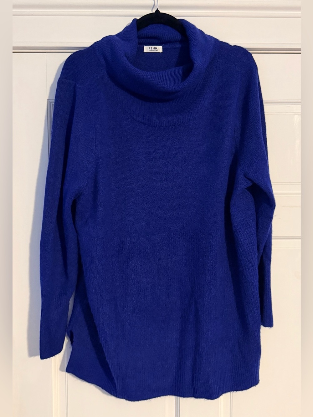 Penningtons Cowl Neck Sweater in Deep Blue